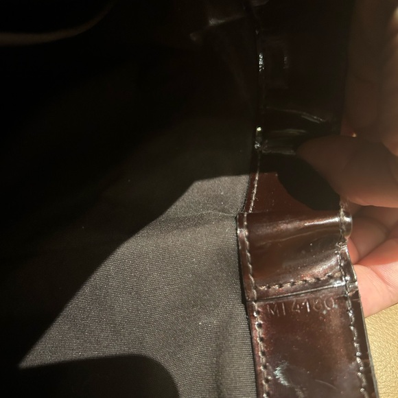 Louis Vuitton Patent Leather Large Tote - Brown - Picture 7 of 7